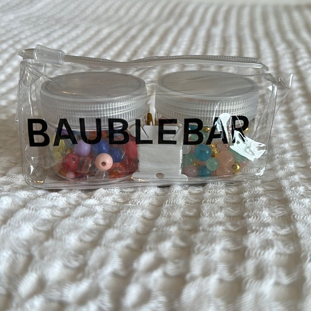 BaubleBar DIY Bracelet Kit Colorful Beads Jewelry Making Set NWT Gift
